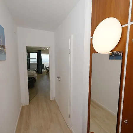 Appartement Buesumer Hochhaus Meerblick 9