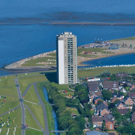 Apartamento Büsumer Hochhaus Meerblick 9 Büsum