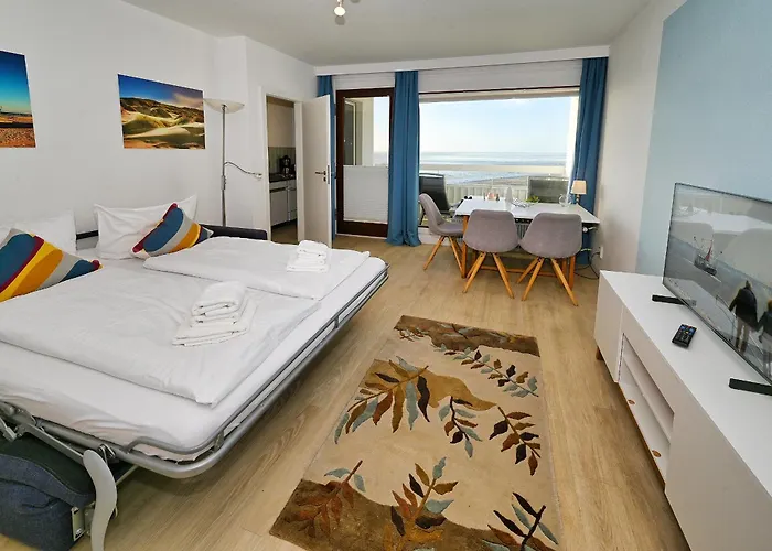 Apartman Buesumer Hochhaus Meerblick 9 *